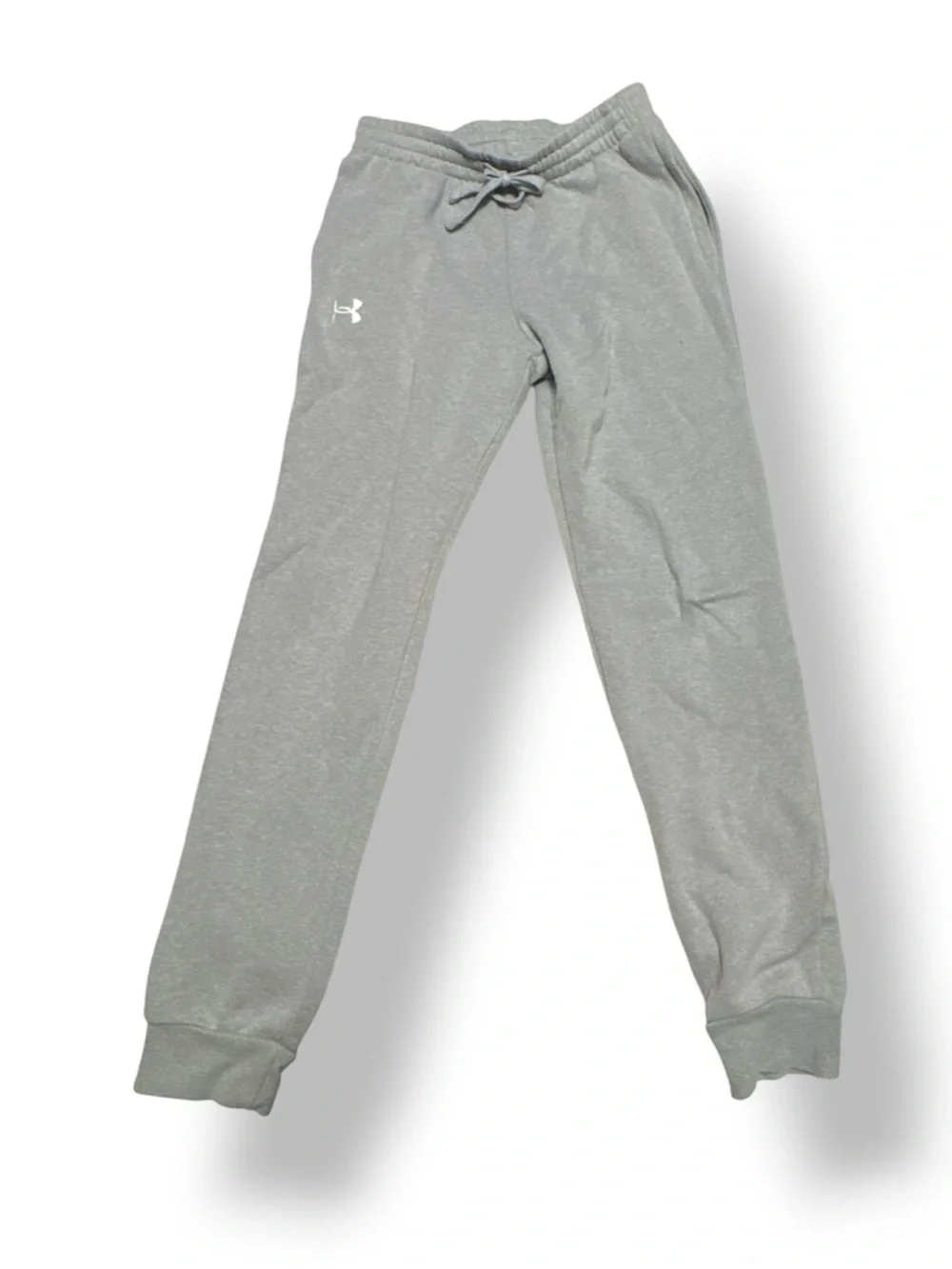 Under Armour Kids' Light Gray Jogger Sweatpants size L